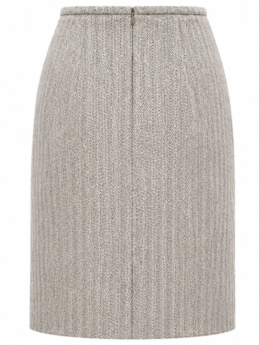 Lafayette 148 Vintage Linen Skirt Suit | 90s Minimalist Herringbone - Picture 5 of 10